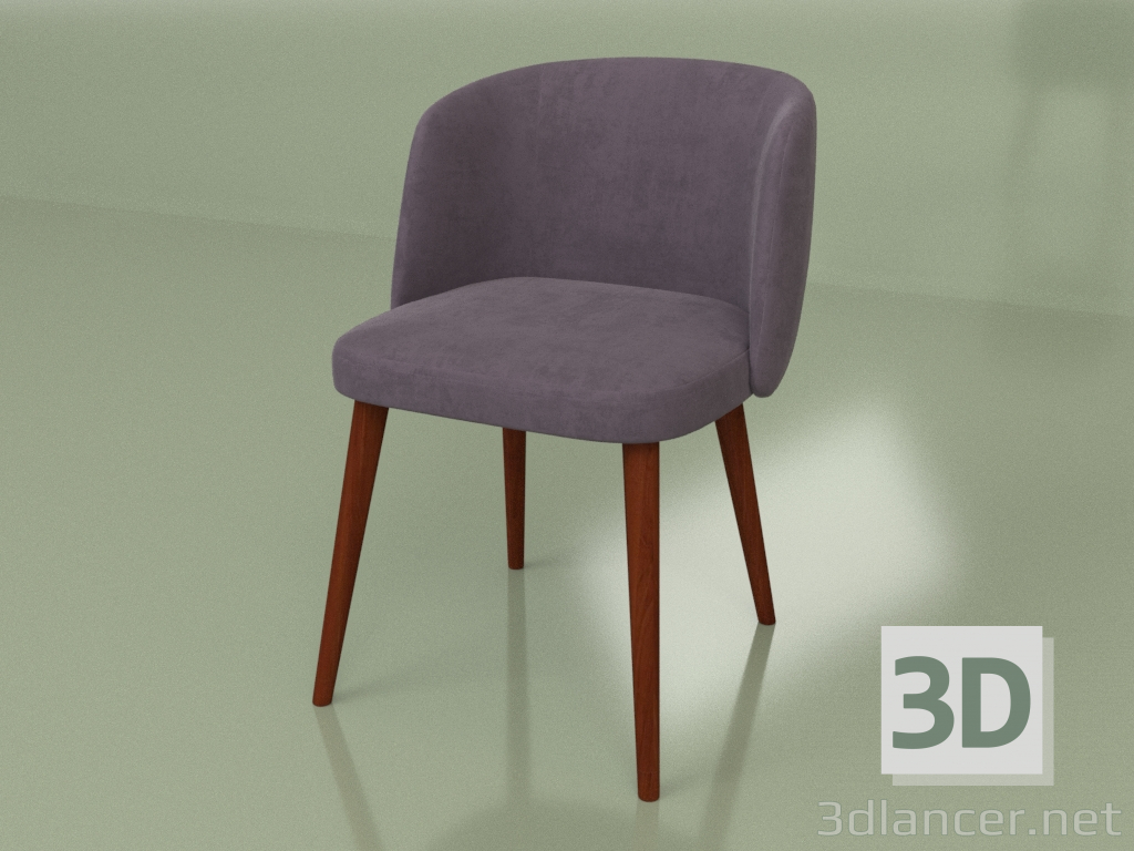 modèle 3D Chaise Mio (Étain-124) - preview