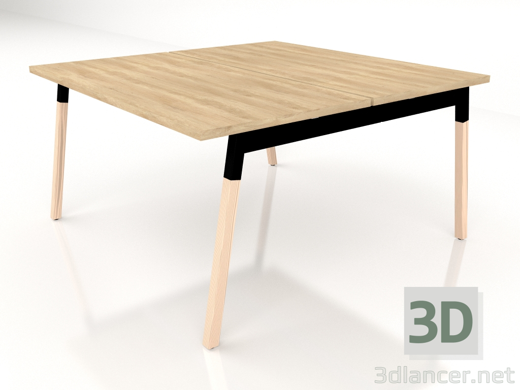 3D Modell Arbeitstisch Ogi W Bench BOW44 (1400x1410) - Vorschau