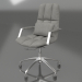 3d model Sillón Taylor (gris) - vista previa