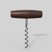 3d WINE CORKSCREW model buy - render