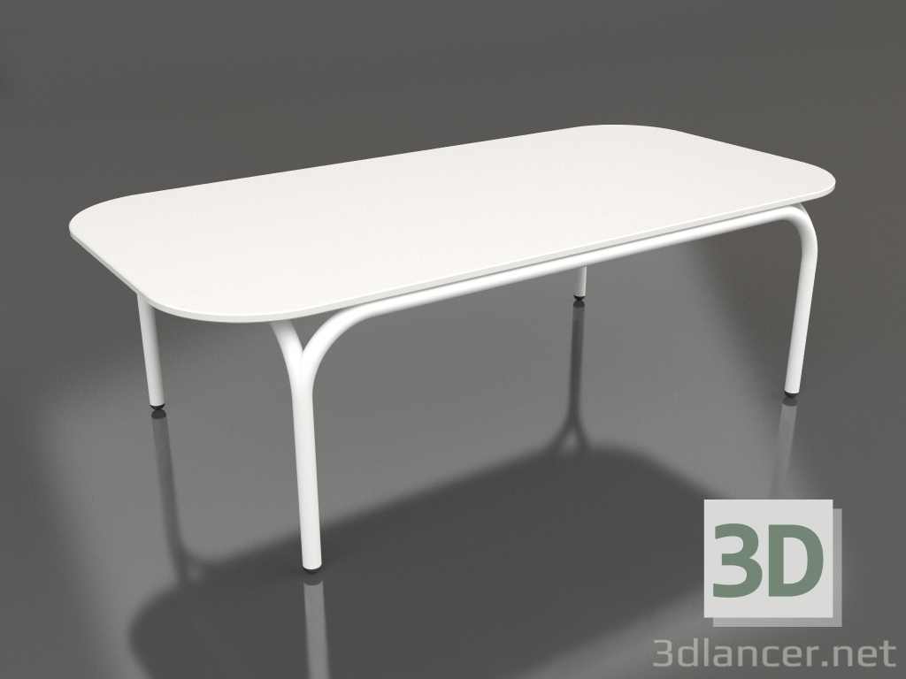 modello 3D Tavolino (Bianco, DEKTON Zenith) - anteprima