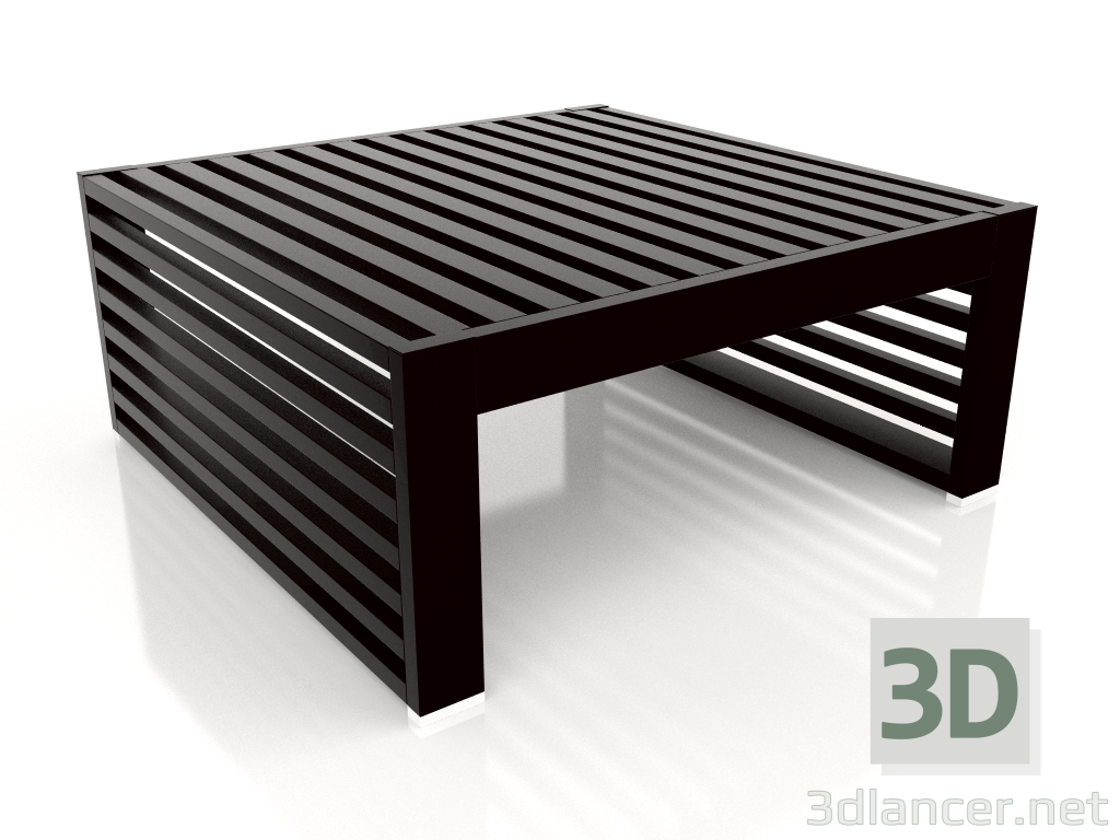 modello 3D Tavolino (nero) - anteprima