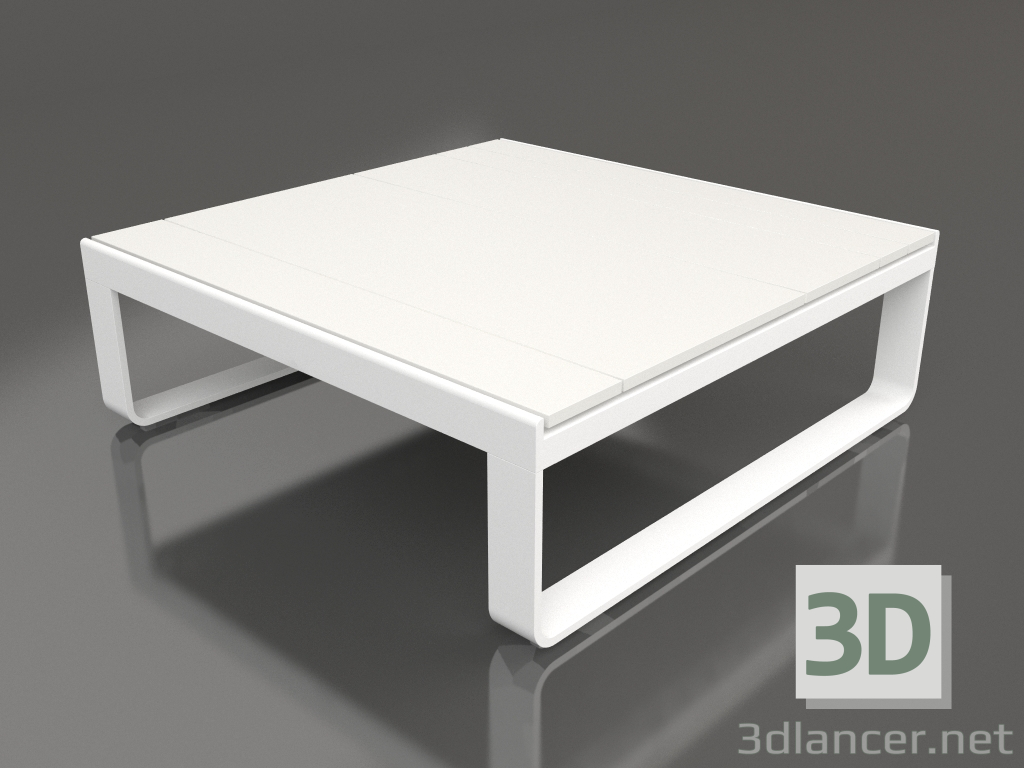 3d model Mesa de centro 90 (DEKTON Zenith, Blanco) - vista previa