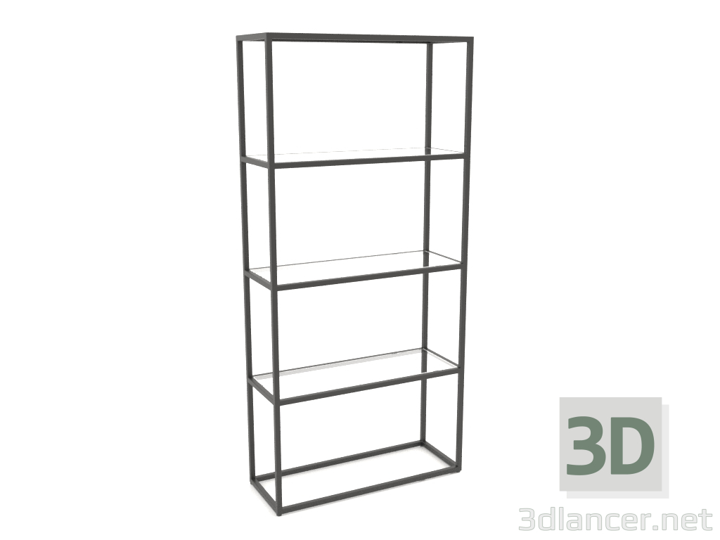 3d model Large rectangular rack (GLASS, 80x30x170) - preview