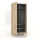 3d model Wardrobe FARGO 1050x600x2200 mm (lightened oak, open) - preview