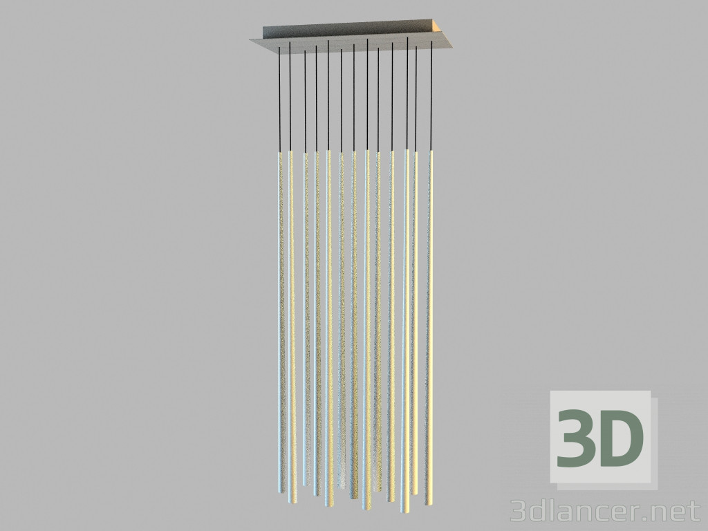 3d model Lámpara colgante de 0937 (luz) - vista previa