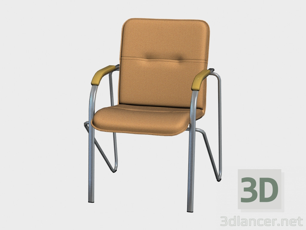 3d model Silla para visitantes Samba - vista previa