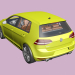 modello 3D di Volswagen Golf mk7 comprare - rendering