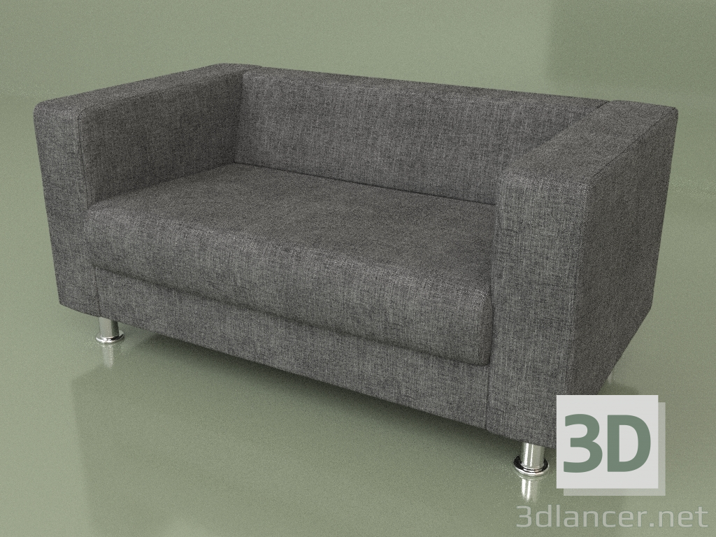 3d model Double sofa Alecto (Tempo 9) - preview