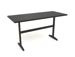 Table de travail RT 12 (1400x600x750, bois noir)