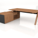 Modelo 3d Mesa de trabalho Viga Executive V06L (2344x1801) - preview