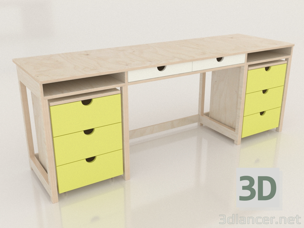 modello 3D Banco MODE T1 (TJDTA1) - anteprima