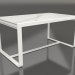 3d model Mesa de comedor 150 (DEKTON Aura, gris ágata) - vista previa