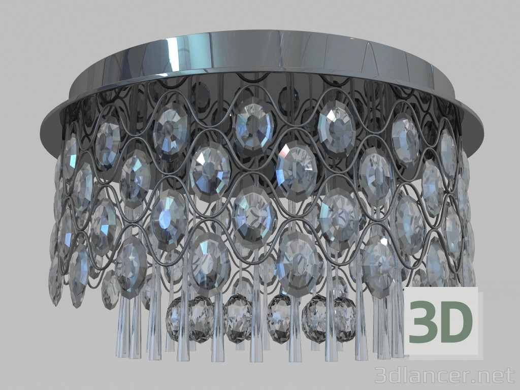 3d model Downlight cetara mx 103910-18a conjunto 18 de cristal - vista previa