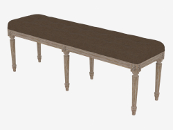 Bench FRENCH LOUIS BANK (7801.0008.A008)