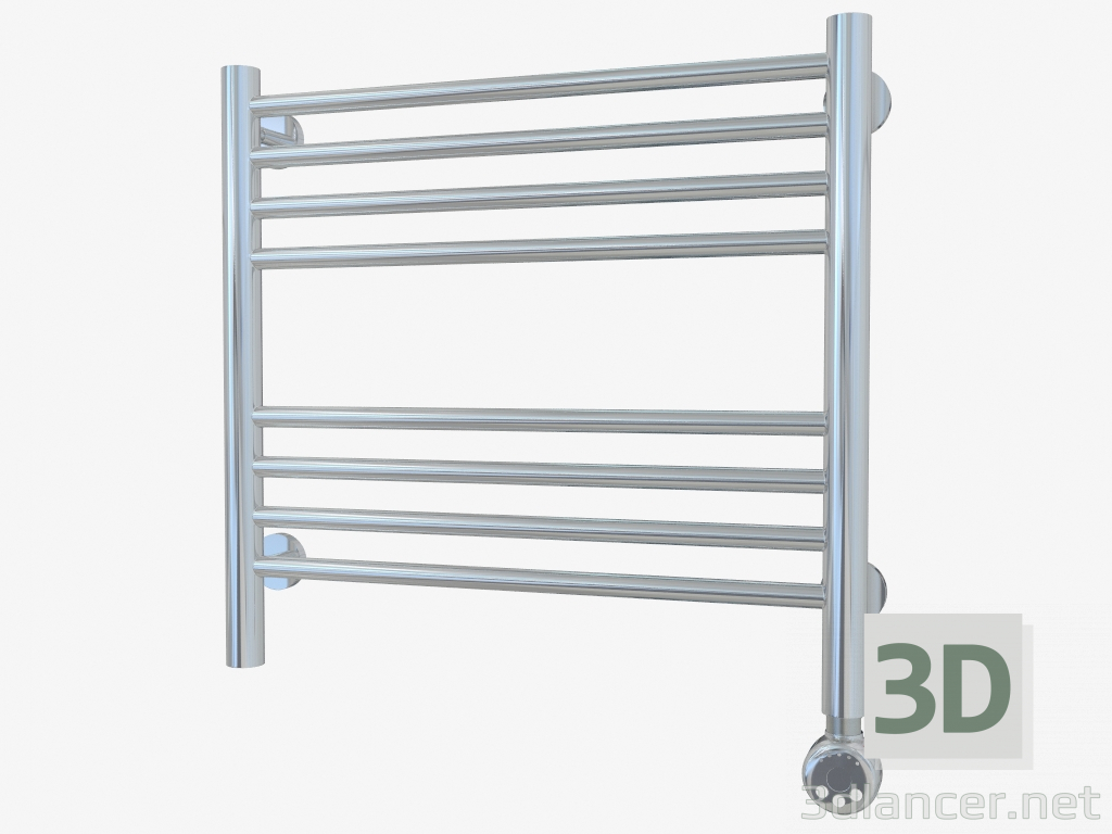 3d model Bohema straight radiator (500x500) - preview