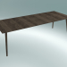 3d model Mesa de comedor In Between (SK6, 250x100cm H 74cm, Roble lacado ahumado) - vista previa