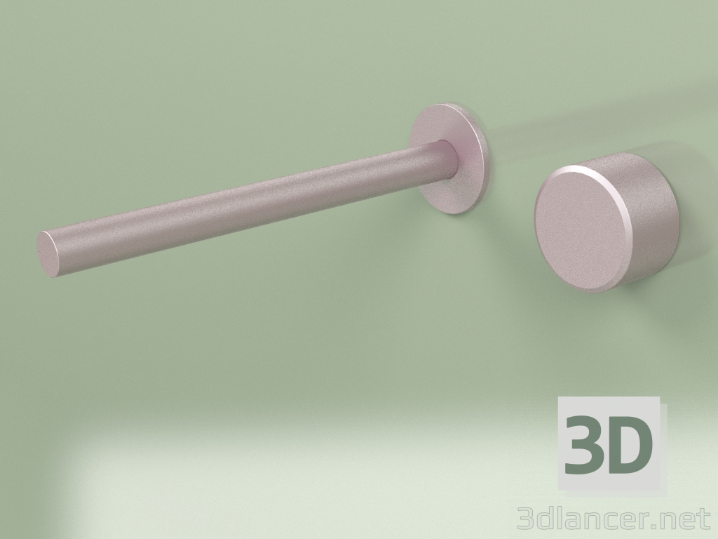 3d model Mezclador hidro-progresivo de pared con caño L 250 mm (16 11, OR) - vista previa