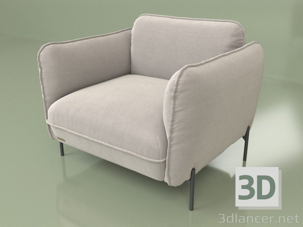 3d model Sillón Seattle - vista previa