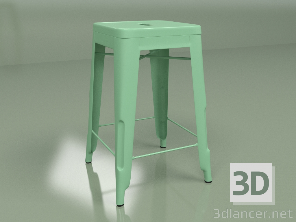 3d model Silla semi-bar Marais Color (verde claro) - vista previa