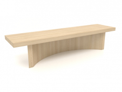 Banc BK (1600x400x350, bois blanc)