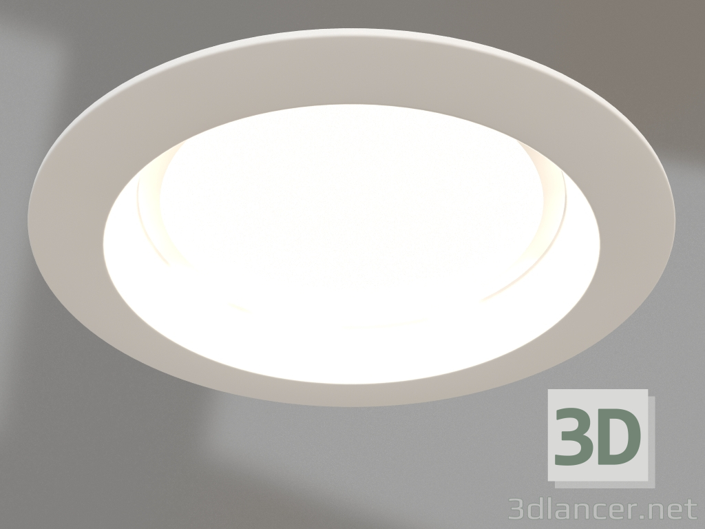 modello 3D Lampada IM-CYCLONE-R145-14W Warm3000 (WH, 90°) - anteprima