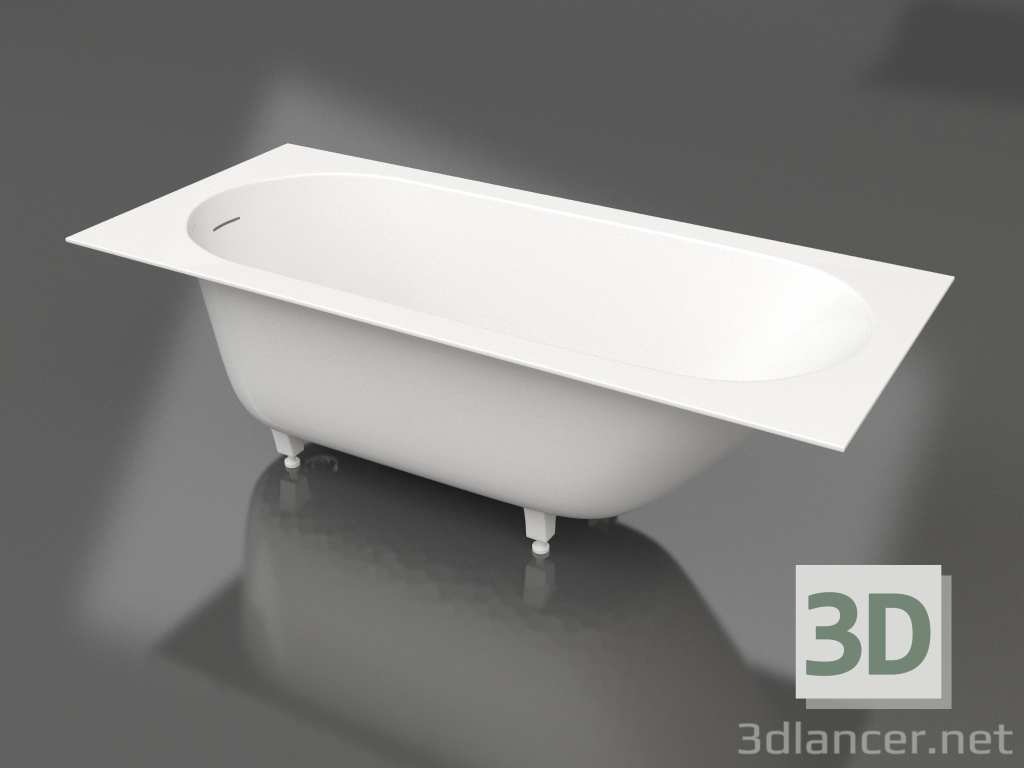 Modelo 3d Banheira ORNELLA KIT 170x75 - preview