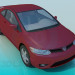 3d модель Honda CIVIC – превью