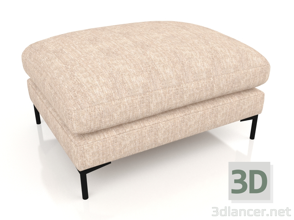 3d model Pouf Summer (Latte) - preview