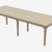 3D modeli Bench FRANSIZ LOUIS TEZGAHI (7801.0008.A015) - önizleme