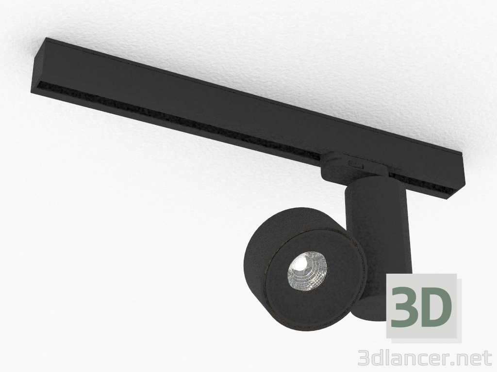 modello 3D Lampada a LED per bus trifase (DL18626_01 Traccia B Dim) - anteprima