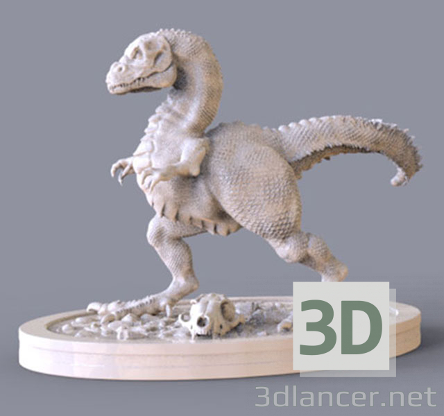 3d model Dinosaur - preview