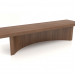 3d model Bench BK (1600x400x350, wood brown light) - preview