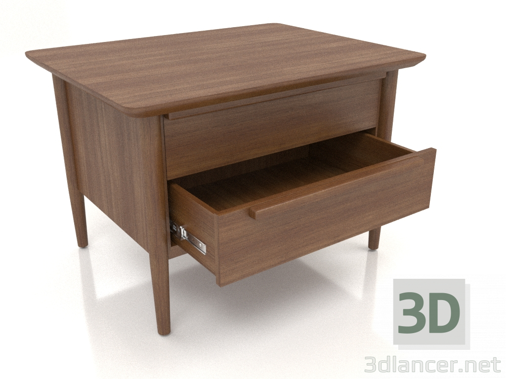 3d модель Тумба MC 02 (с выдвинутым ящиком) (725x565x500, wood brown light) – превью