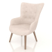 3d model Armchair Hygge (beige) - preview