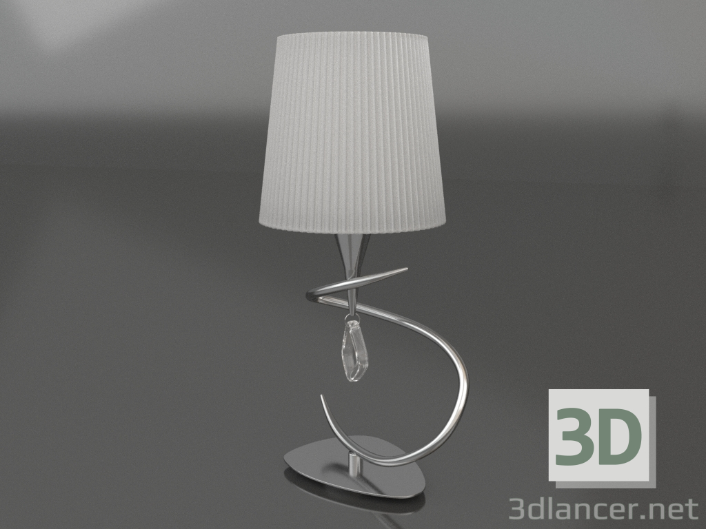 3D Modell Tischlampe (1649) - Vorschau