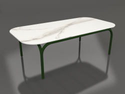 Table basse (Vert bouteille, DEKTON Aura)