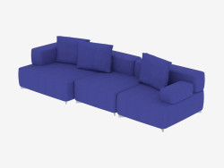 Triple modulaire Sofa