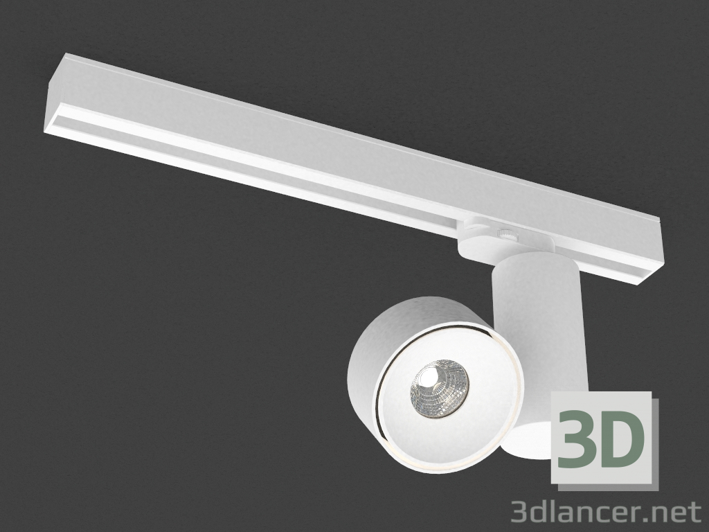 3d model lámpara de LED para bus de tres fases (DL18626_01 Track W Dim) - vista previa