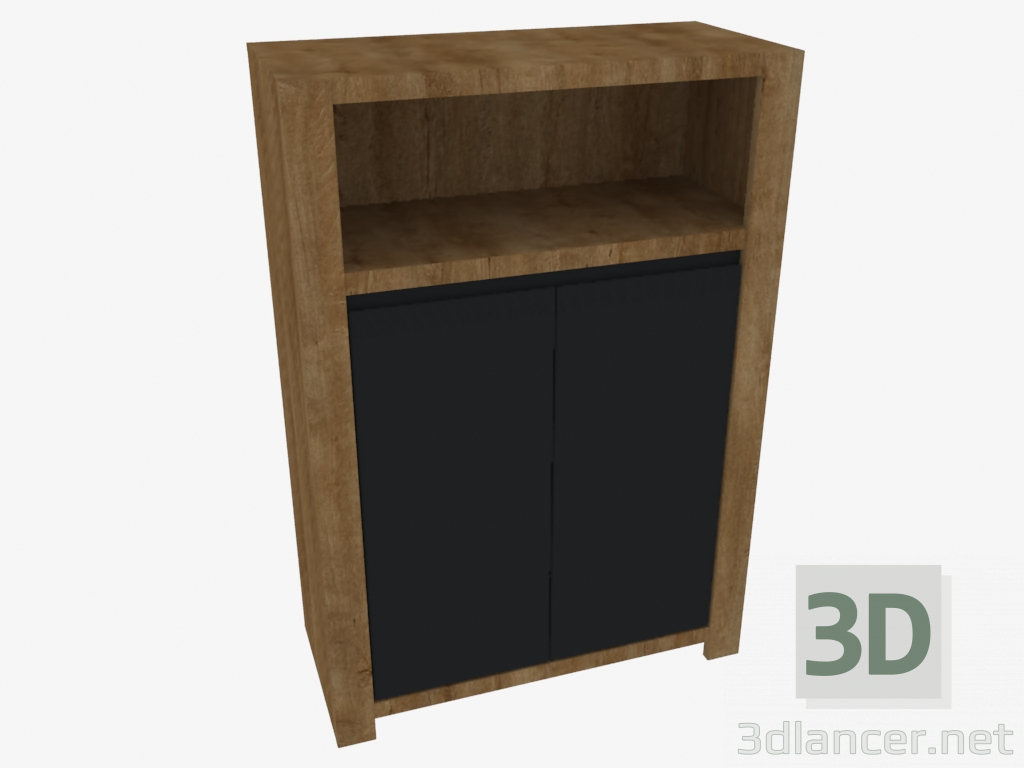 3D Modell Truhe 2D (TYP HAVK01) - Vorschau