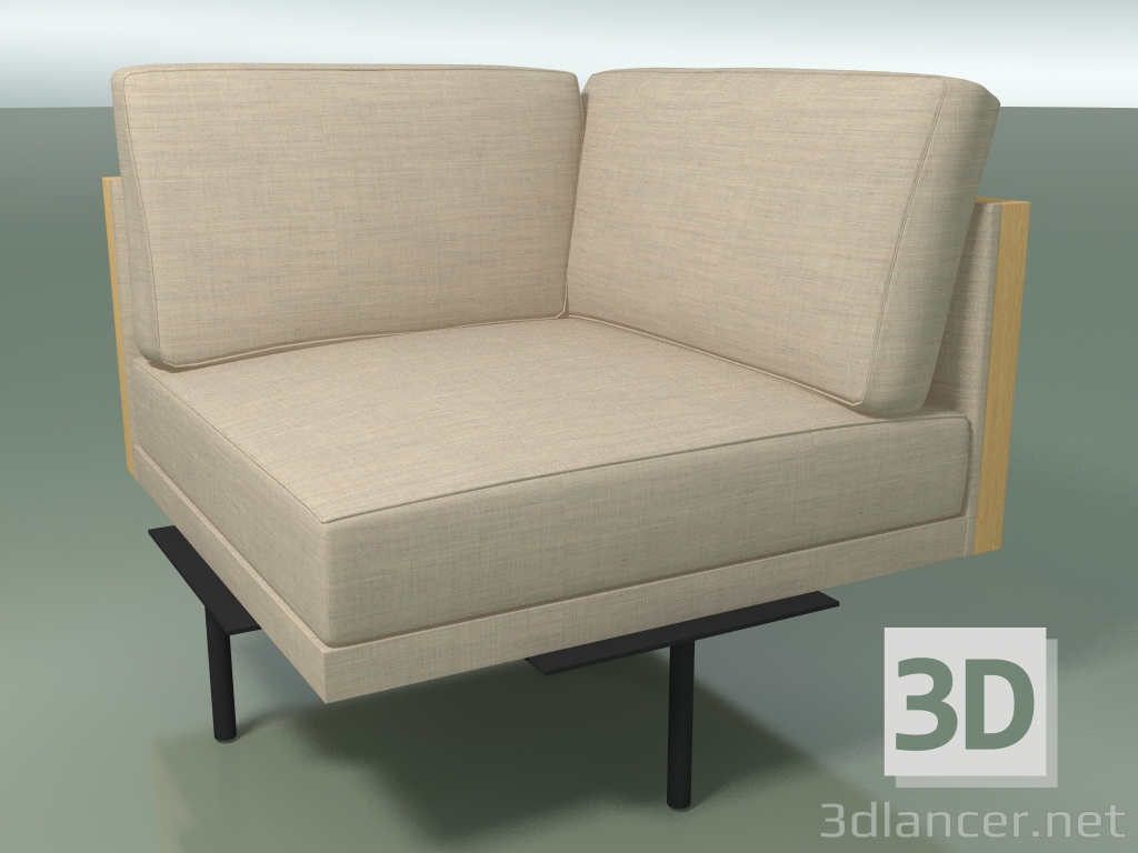 3D modeli Açı Modülü 5253 (90 °, L, Doğal meşe) - önizleme