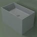 3d model Lavabo sobre encimera (01UN32101, Silver Grey C35, L 60, P 36, H 36 cm) - vista previa