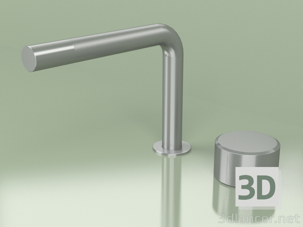 3d model 2-hole hydro-progressive mixer, swivel spout (16 31, AS) - preview