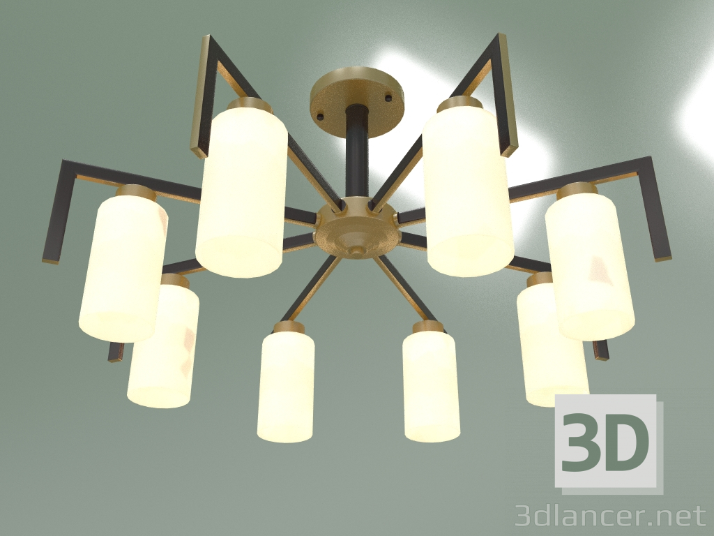 Modelo 3d Candelabro de teto Palio 70126-8 (preto) - preview