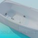 Modelo 3d Banheira com jacuzzi - preview