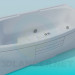 Modelo 3d Banheira com jacuzzi - preview