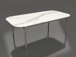 Table basse (Bronze, DEKTON Aura)