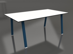 Mesa de comedor 180 (Gris azul, Fenólico)