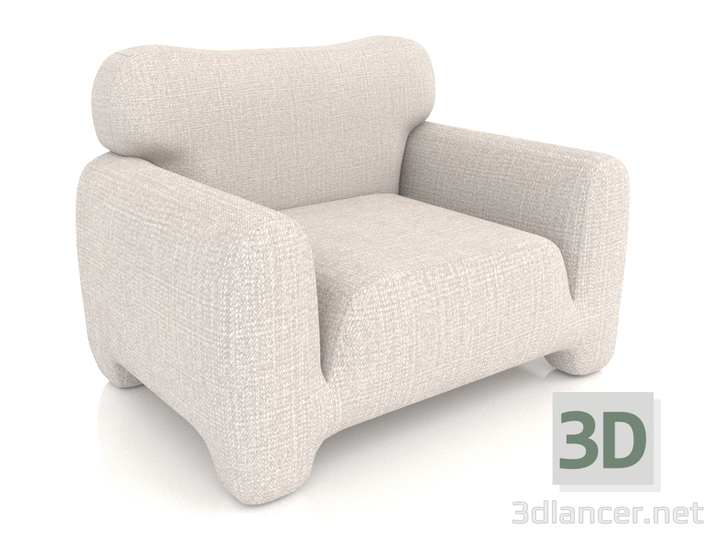 3d model Sillón PAMPUKH - vista previa