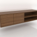 modello 3D Mobile TV 1 1500x400 mm (noce chiaro) - anteprima